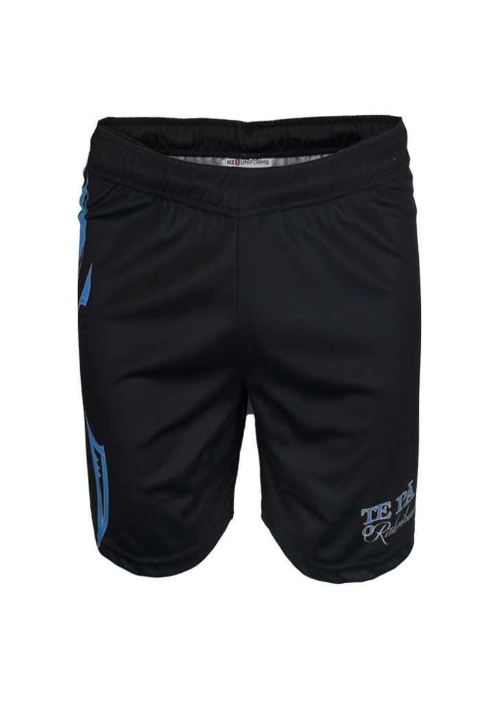 Te Pa o Rakaihautu Puna Waimarie Short Black/Blue